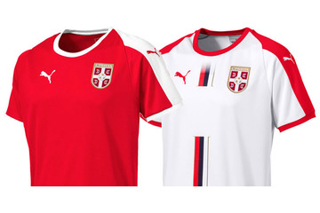 セルビア代表、ロシアW杯に向けた新ユニフォームを正式にリリース！ 画像