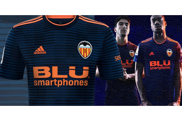 バレンシア、2018-19新アウェイユニフォームを発表！新背番号もまとめてみた 画像