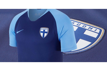 フィンランド代表、「深みのある青」の2018新アウェイユニフォームを発表！ 画像