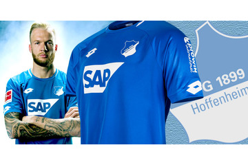 ホッフェンハイム、ピンストライプの2018-19新ユニフォームを発表！ 画像