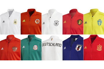 いよいよ開幕！W杯出場9チームのadidas「ZNEジャケット」を一気に見る 画像