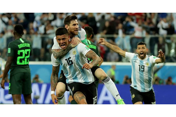 アルゼンチン、W杯で劇的勝利!救世主ロホとメッシのコメントが熱い 画像