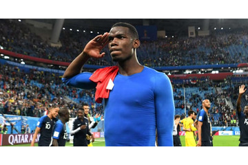 W杯フランス代表ポグバ、「洞窟から救出されたタイの少年たち」に勝利を捧げる 画像