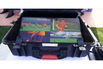 バルサvsセビージャのオフサイド取り消し、こうやって見ていた！貴重な映像が 画像