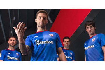 アスレティック・ビルバオ、ブルーの2018-19新アウェイユニフォームを発表！ 画像
