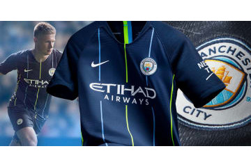 マンチェスター・シティ、2018-19アウェイユニフォームを発表！色は「98-99」 画像