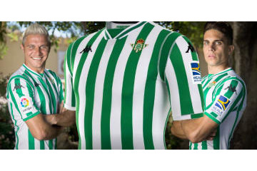 乾のベティス、2018-19新ユニフォームを発表!トレーニングウェアも掲載 画像