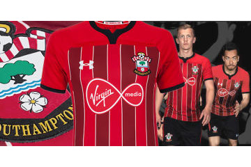 吉田のサウサンプトン、2018-19サードユニフォームはモダンな同色ストライプ！ 画像