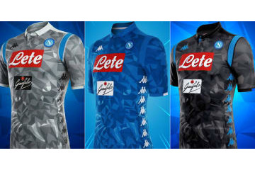 ナポリ、「動物が隠れている」2018-19新ユニフォーム！ネームナンバーも掲載 画像