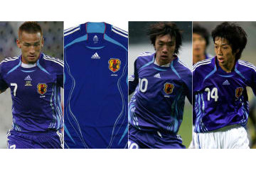 日本代表歴代ユニフォームを振り返る！2006W杯「日本刀、刃文モデル」 画像