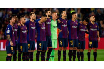 バルセロナの主力選手、『ウイイレ2019』での能力はこうなった 画像