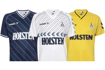 トッテナム、NIKEと契約中に「hummel」80年代ユニを復刻リリース！ 画像
