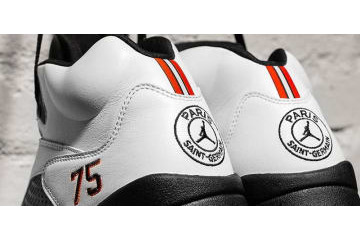 一般販売なし！「PSG×エア・ジョーダン5」、限定コラボスニーカーがいい 画像