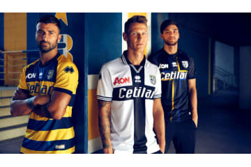 パルマの2018-19ユニフォーム、ジャッロブルーのボーダー「誕生20周年」に！ 画像