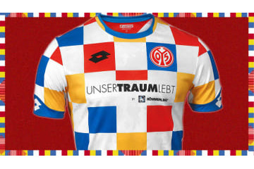 マインツが2019カーニバルユニフォームを発表！ド派手なお祭りデザインだ 画像