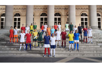 NIKE、女子W杯出場国の新ユニフォームを一斉に発表！大会最多の14か国に 画像