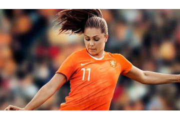 オランダ女子代表、「チューリップ」をデザインのW杯新ユニフォームを発表！ 画像