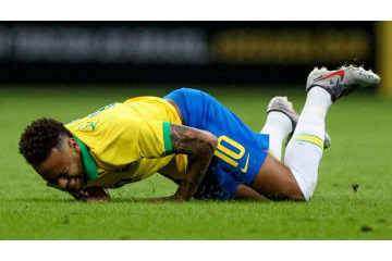 ネイマール、コパ・アメリカ欠場が決定！カタール戦で負傷 画像