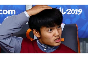 久保建英、大変だ…レアル選手になるとこんなとこまで撮影されちゃう 画像