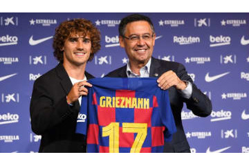 グリーズマン、バルセロナでは「背番号17番」！これまでに着けた選手は誰だ 画像