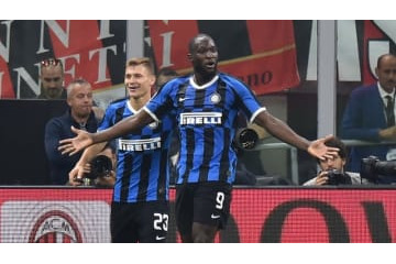 ルカク、ミラノダービーで暴れる！「ドヤ顔になった鬼ヘッド」がこれ 画像