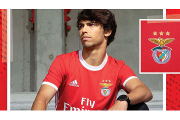 好調ベンフィカ、2019-20ユニフォームはシブい「レトロスタイル」に！ 画像