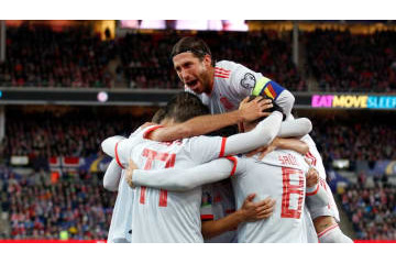 史上初！スペイン代表、99年目で初となる「歴史的スタメン」がこれだ 画像