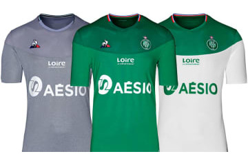 サンテティエンヌ、「美しきレ・ヴェール」2019-20ユニフォームを見る 画像