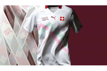 スイス代表、EURO2020に向けた新ユニフォーム発表！デザインは「山と言語」 画像