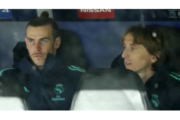 ベイルvsモドリッチ、レアル練習での「ピリつきシーン」がこれ 画像