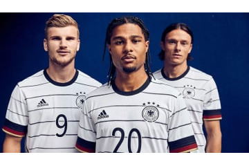 ドイツ代表、EURO2020を想定の新ユニフォーム発表！デザインは「手書き風細線」 画像