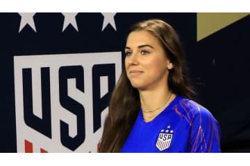 妊娠中なのに！米女子代表モーガンの練習がすごい 画像