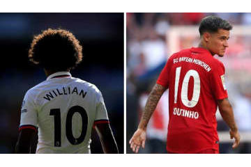 CLで発見！敵のはずのコウチーニョとウィリアンの「ひそひそ話」がこれ 画像