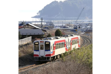 三陸鉄道20日全線再開、岩手 画像