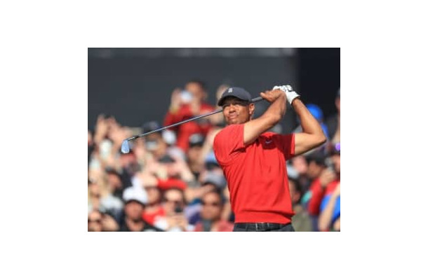 米メディアが予想するタイガーの復帰大会は？（撮影：GettyImages)