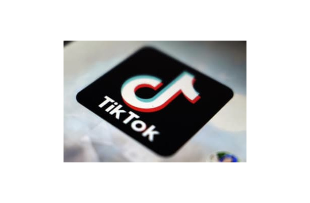動画投稿アプリ「TikTok（ティックトック）」のロゴ＝2020年9月（AP＝共同）