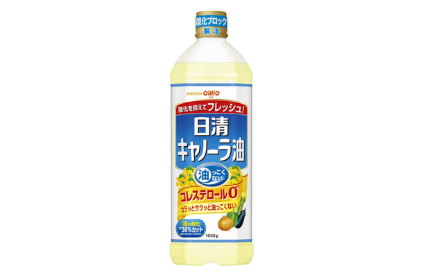 日清オイリオグループの「日清キャノーラ油」