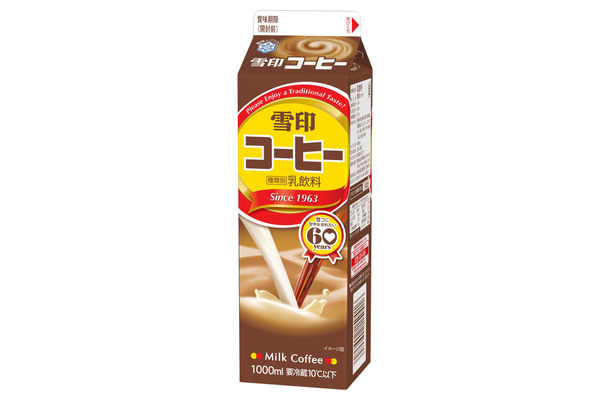 雪印メグミルクの1リットル入り「雪印コーヒー」