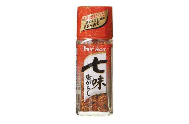 ハウス食品の家庭用香辛料「七味唐がらし17グラム」