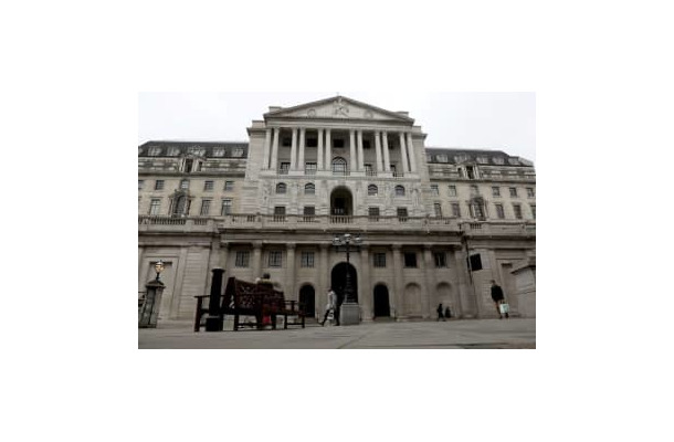 英中央銀行イングランド銀行＝2020年、ロンドン（ロイター＝共同）