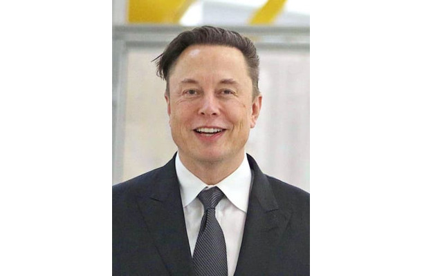 米テスラのイーロン・マスクCEO（ゲッティ＝共同）