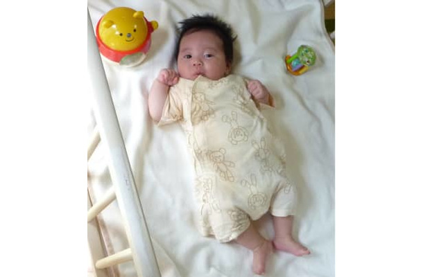 生後間もない赤ちゃん
