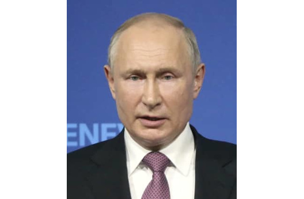 ロシアのプーチン大統領（ゲッティ＝共同）