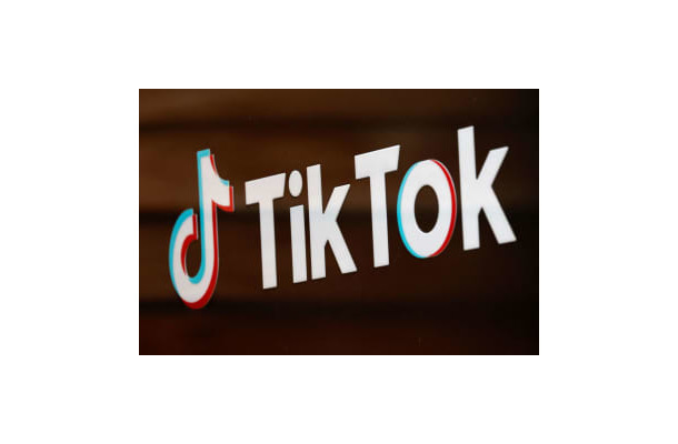 TikTok（ティックトック）のロゴ（ロイター＝共同）