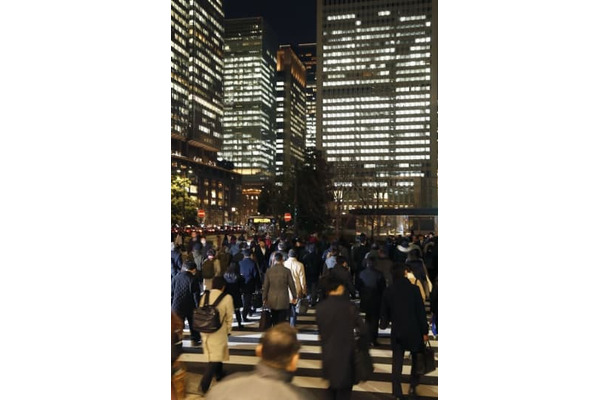 大企業の本社が集積する東京・丸の内のオフィス街