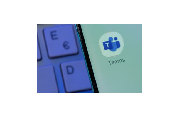 米マイクロソフトのアプリ「チームズ」のロゴ（ロイター＝共同）
