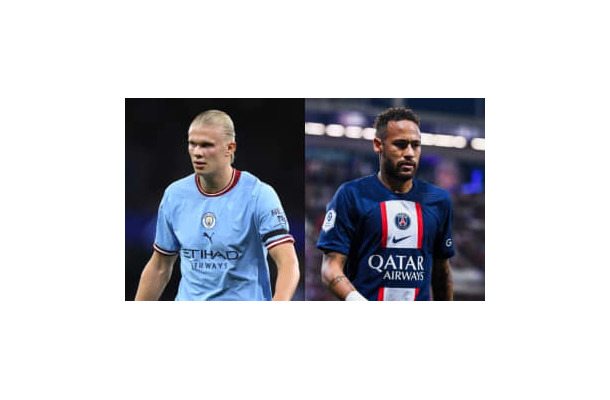 ネイマールとハーランド、FIFA22とFIFA23の「能力変化」はこうなった