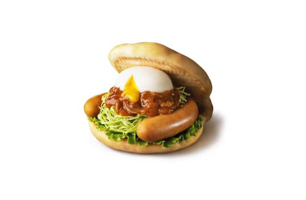 販売を一時休止するモスバーガーの「月見フォカッチャ」