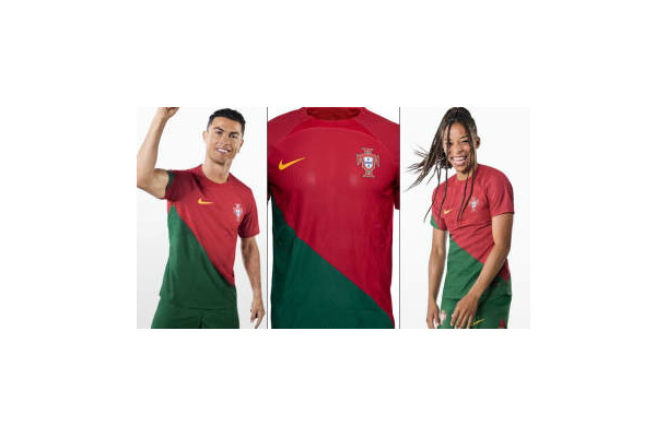 ポルトガル代表、カタールW杯に向けた2022新ユニフォーム発表！テーマは「国旗」