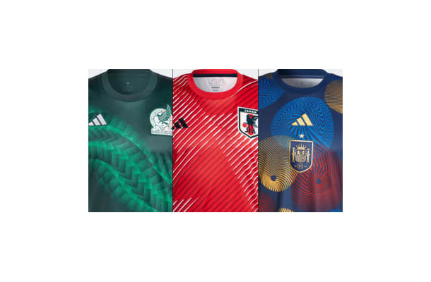 カタールW杯を彩るウェア！出場各国のadidas新作「プレマッチ・ジャージ」7選